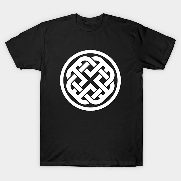 Ancient Gothic Mythology Celtic Viking Symbol Illustration T-Shirt by Abeer Ahmad